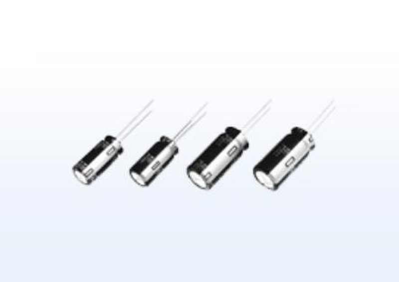 Panasonic EEUFC0J272SB Fixed capacitor Цилиндрический DC Черный, Белый capacitor