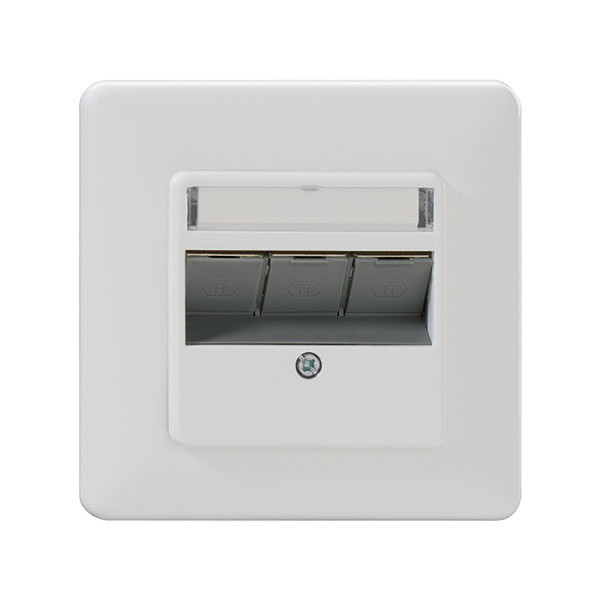 Rutenbeck 139112100 White socket-outlet