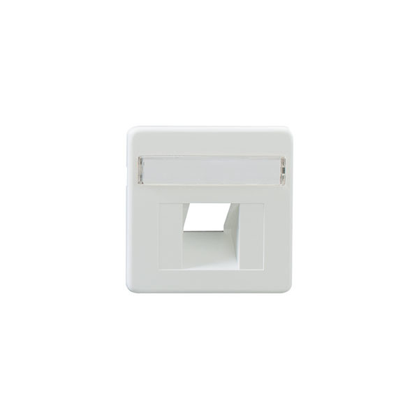 Rutenbeck 13510002 White switch plate/outlet cover