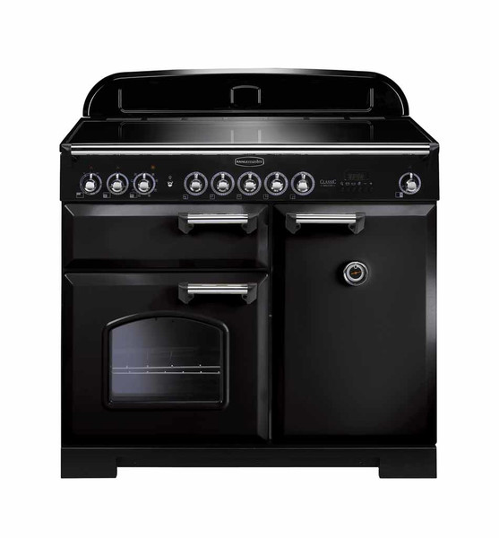 Rangemaster Classic Deluxe 100 Induction Freistehend Induktionskochfeld A Schwarz