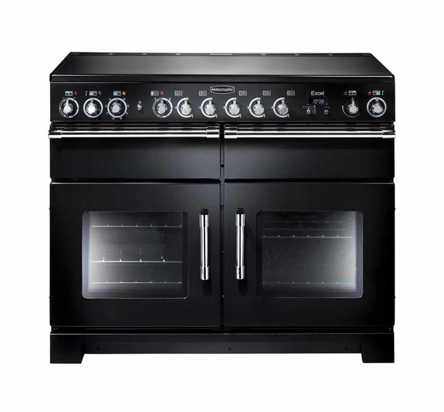 Rangemaster Excel 110 Ceramic Freestanding Ceramic hob A Black