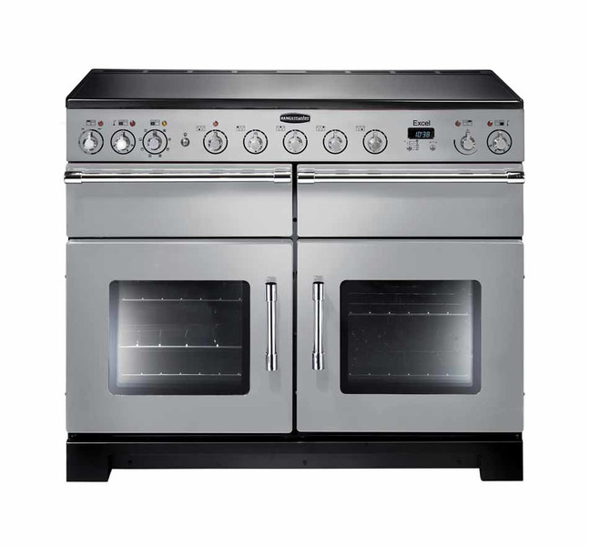 Rangemaster Excel 110 Induction Freistehend Induktionskochfeld A Schwarz, Grau