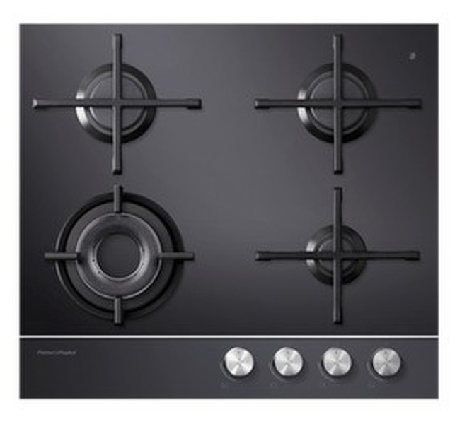 Fisher & Paykel CG604DLPGB1 built-in Gas Black hob