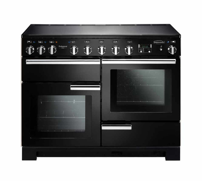 Rangemaster Professional Deluxe 110 Induction Отдельностоящий Induction hob A Черный