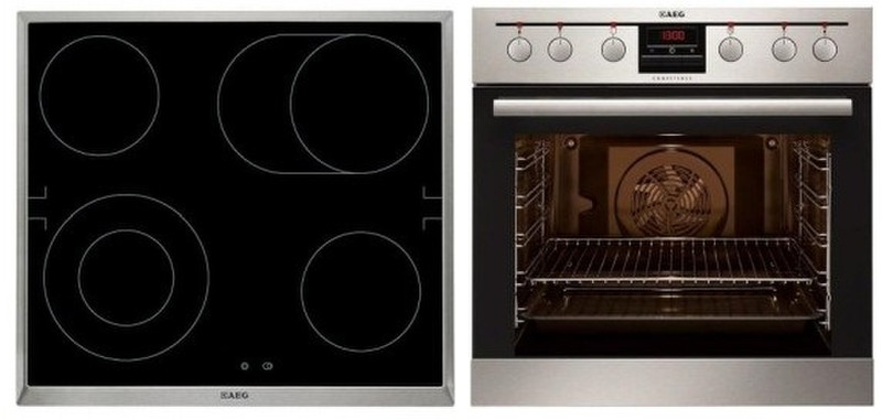 AEG 801407381 Ceramic hob Electric oven cooking appliances set