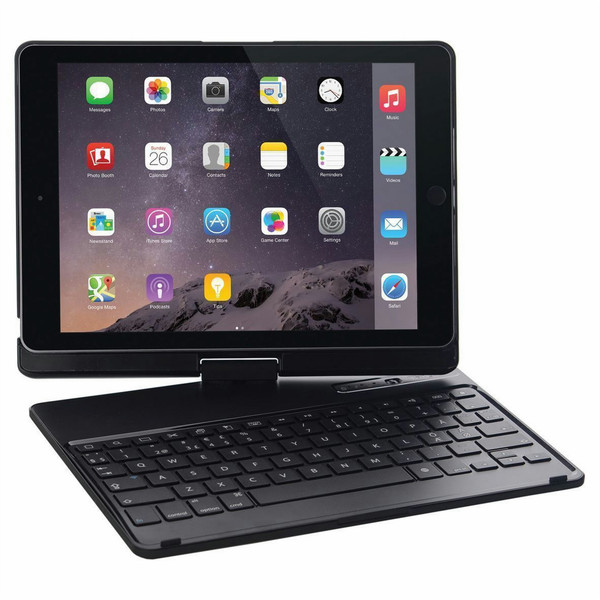 Targus VersaType Hard Shell Keyboard Case (German Layout) for iPad Air 2 & iPad Air- Black