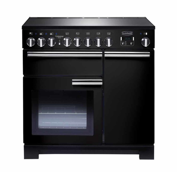 Rangemaster Professional Deluxe 90 Induction Freistehend Induktionskochfeld A Schwarz