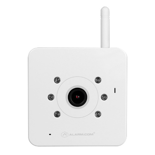 Alarm.com ADC-V520-IR IP security camera Innenraum Kubus Weiß Sicherheitskamera