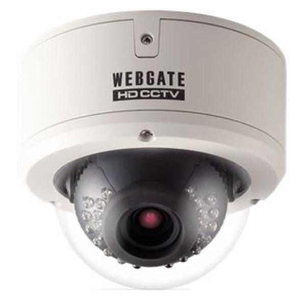 WEBGATE C1080PVD-IR-AF CCTV security camera В помещении и на открытом воздухе Dome Белый камера видеонаблюдения