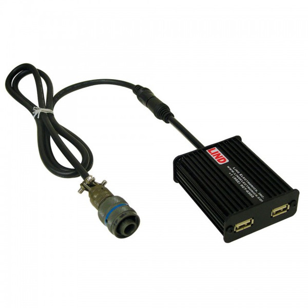 Lind Electronics USB2-3682 Авто Черный зарядное для мобильных устройств