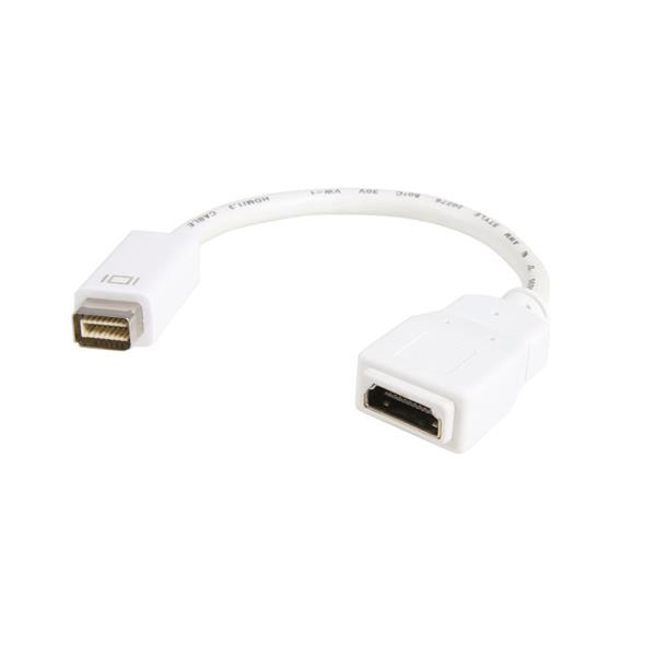StarTech.com MDVIHDMIMF 0.2м Mini-DVI HDMI Белый адаптер для видео кабеля
