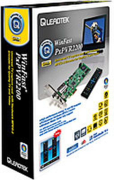 Leadtek WinFast PxPVR2200 Internal Analog,DVB-T PCI