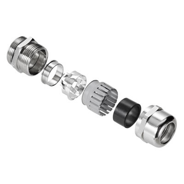 Weidmüller VG M50 - MS 1/EMV Латунь, Никелевый Cеребряный cable gland