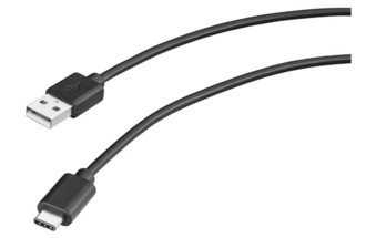 Trust 20445 1m USB B USB C Black USB cable