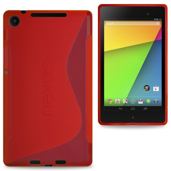 Igloo RD-S-NEX2013-ASUS Cover case Rot Tablet-Schutzhülle