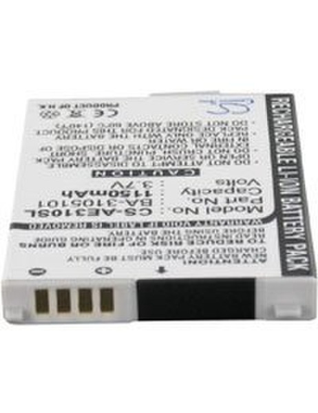 AboutBatteries 189713 Lithium-Ion 1150mAh 3.7V rechargeable battery