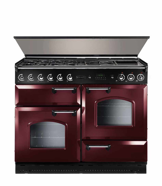 Rangemaster Classic 110 Отдельностоящий Gas hob A Бургундский