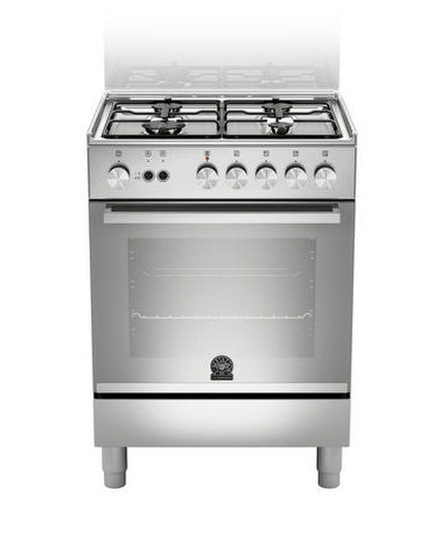 Bertazzoni La Germania TU1 40 51 DXT Отдельностоящий Gas hob Нержавеющая сталь кухонная плита