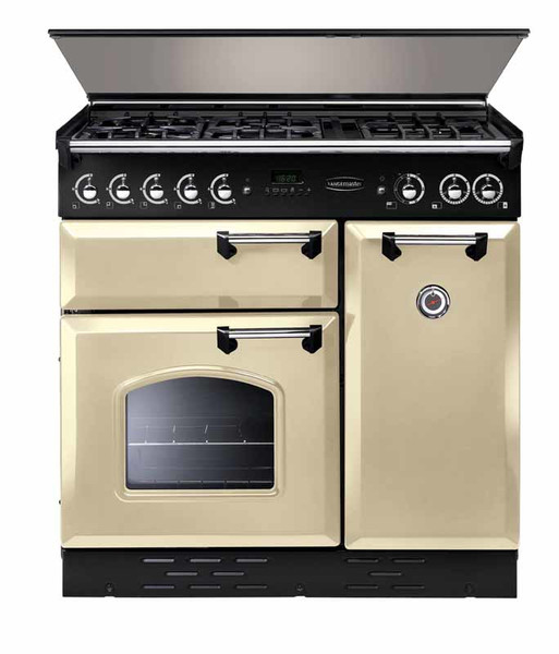 Rangemaster Classic 90 Freistehend Gas hob A Cremefarben