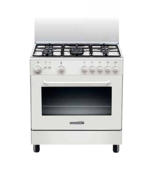 Bertazzoni La Germania S85 C 21 W Freestanding Gas hob White cooker