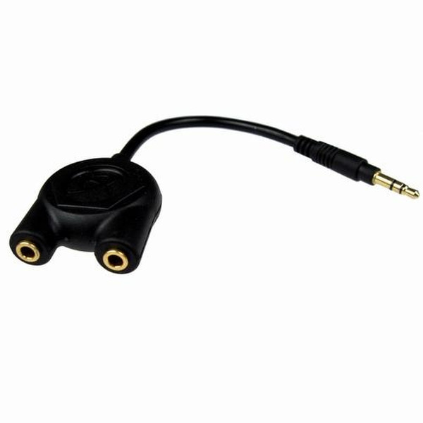 Cables Unlimited AUD-3010P 3.5mm 3.5mm Black cable interface/gender adapter