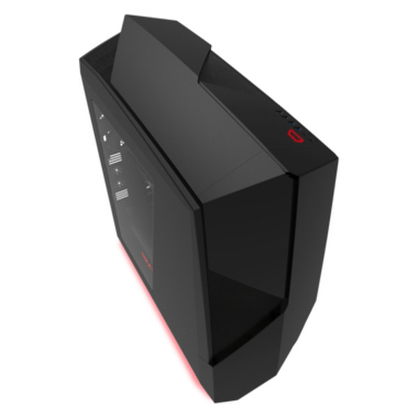 NZXT Noctis 450 Midi-Tower Black,Red computer case