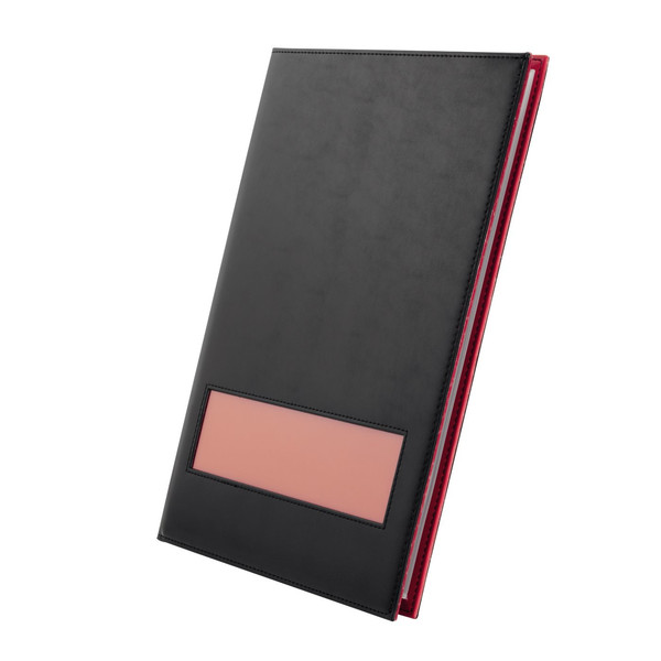 Rexel ProStlyle A4 Display Book 20 Pocket Black/Pomegranate