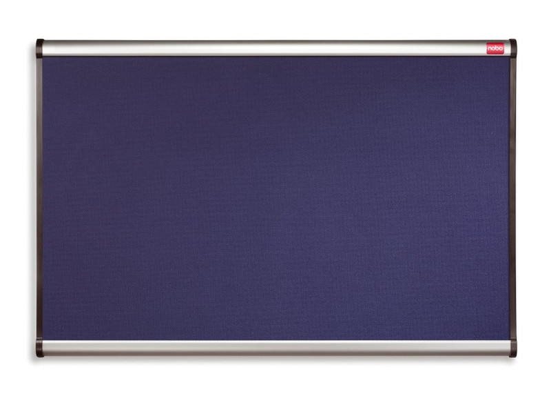 Nobo Prestige Fixed bulletin board Алюминиевый, Ткань Алюминиевый, Синий