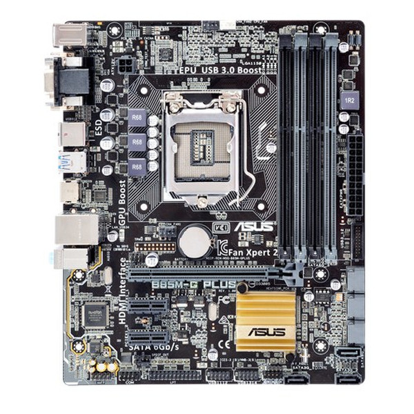 ASUS B85M-G Plus/USB 3.1 Intel B85 Socket H3 (LGA 1150) Микро ATX материнская плата