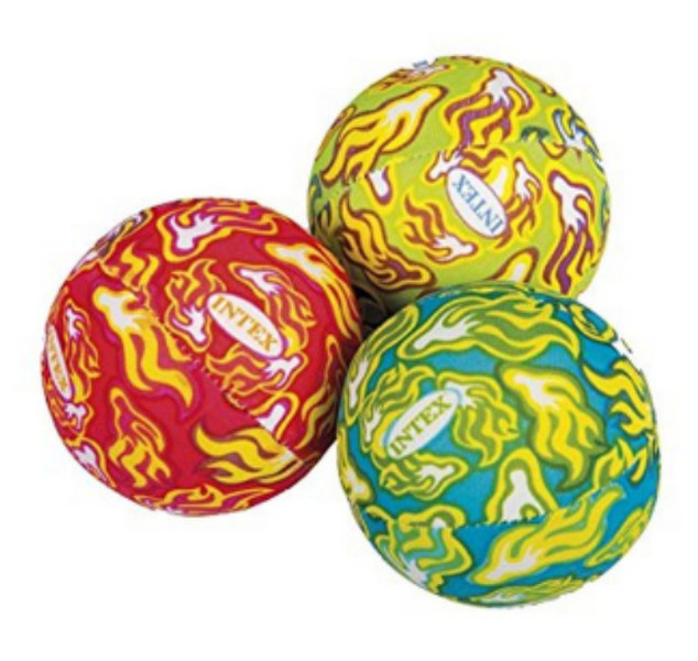 Intex 55505 Полиэстер Синий, Красный, Желтый пляжный мяч