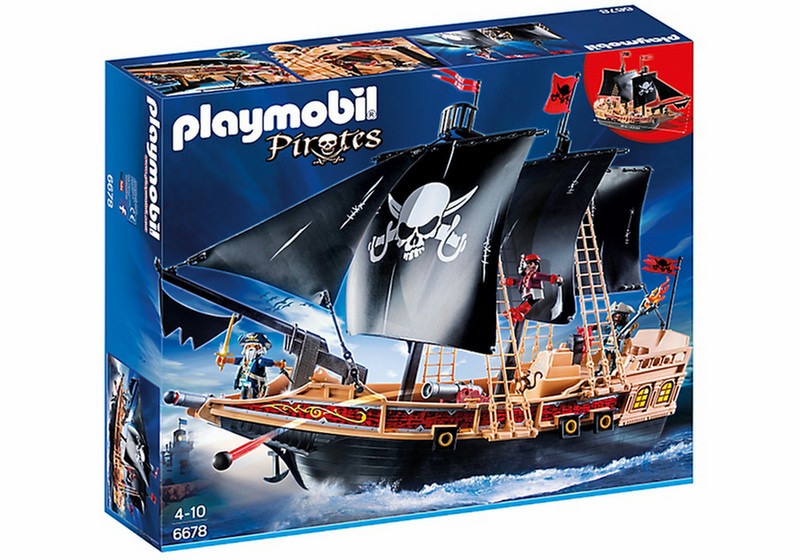 Playmobil Pirates Pirate Raiders' Ship