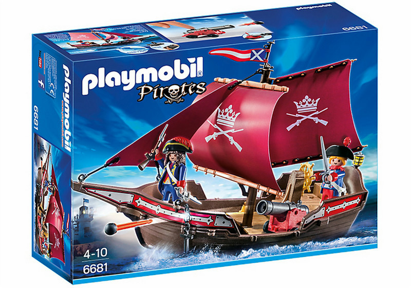 Playmobil Pirates Soldiers' Patrol Boat