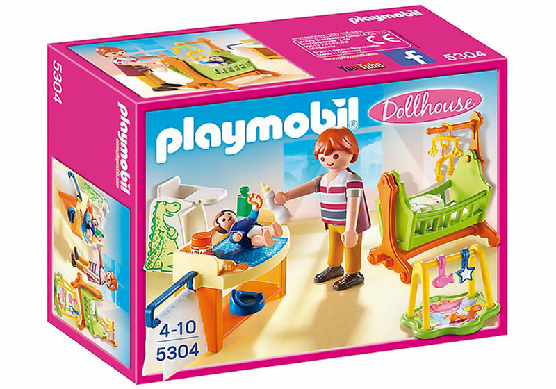 Playmobil Dollhouse Baby Room with Cradle
