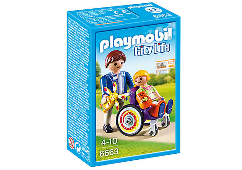 Playmobil City Life Kind im Rollstuhl