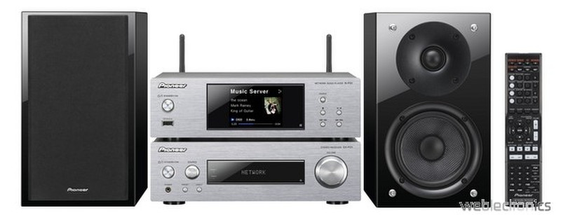 Pioneer P2DAB-S 150W Silber Home-Stereoanlage