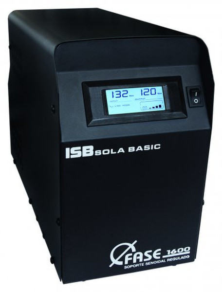 Industrias Sola Basic Fase 1600 1600VA Black uninterruptible power supply (UPS)