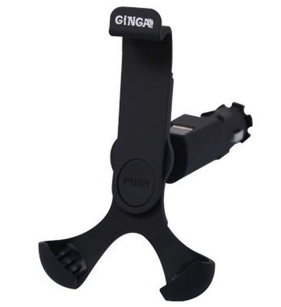 Ginga PLUG-HOLDER Автомобиль Active holder Черный подставка / держатель