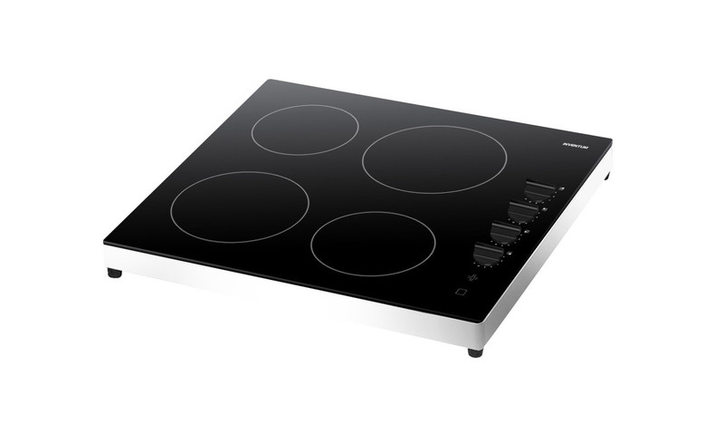 Inventum VKC6010WIT Tabletop Ceramic Black,White hob
