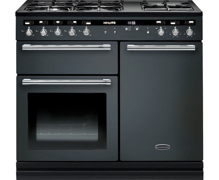 Rangemaster Hi-LITE 100 Freistehend Gas hob A Grau