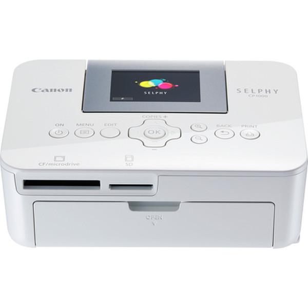 Canon SELPHY CP1000 Dye-sublimation 300 x 300DPI White photo printer