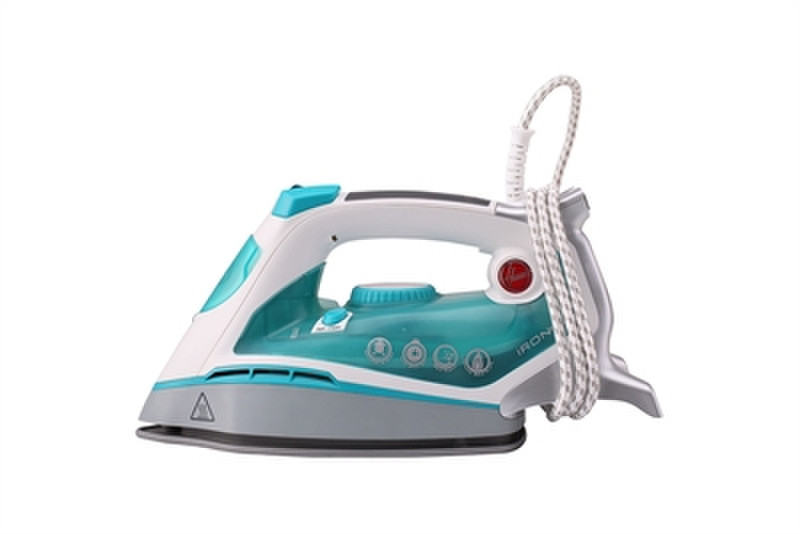 Hoover TINF2600 001 Steam iron Ceramic soleplate 2600W Green,Grey,White