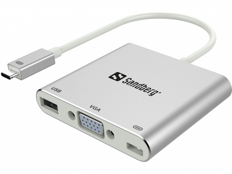 Sandberg USB-C Mini Dock VGA+USB