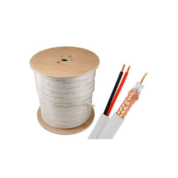 Unirise BRG59S-1000F-WHT 305m White coaxial cable