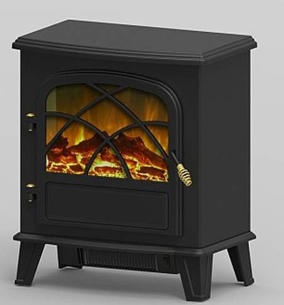 World Marketing of America ES4840 Indoor Freestanding fireplace Electric Black fireplace