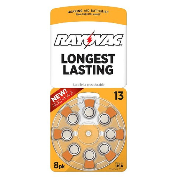 Rayovac L13ZA-8ZM2 non-rechargeable battery