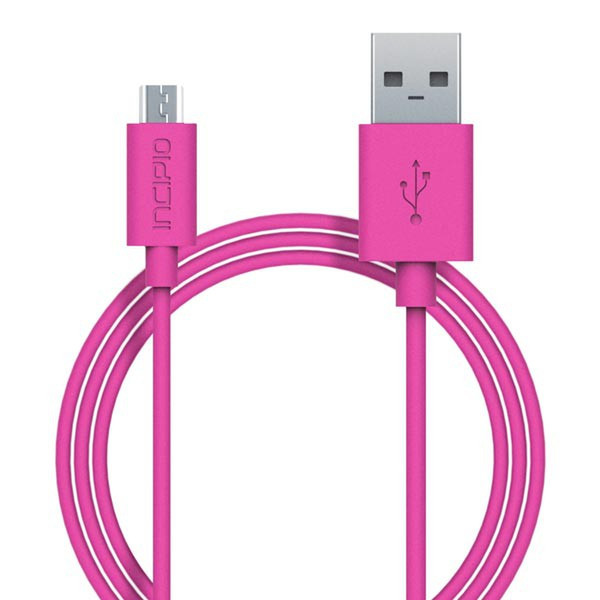 Incipio 1m, USB 2.0-A - USB 2.0 Micro-B