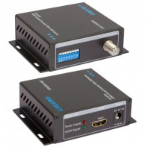 Ligawo 6518749 AV transmitter & receiver Schwarz Audio-/Video-Leistungsverstärker