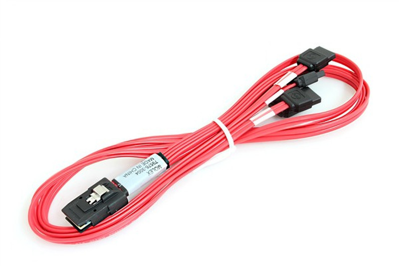 GRAFENTHAL 653G3003 Mini-SAS 4 x SATA Красный кабельный разъем/переходник