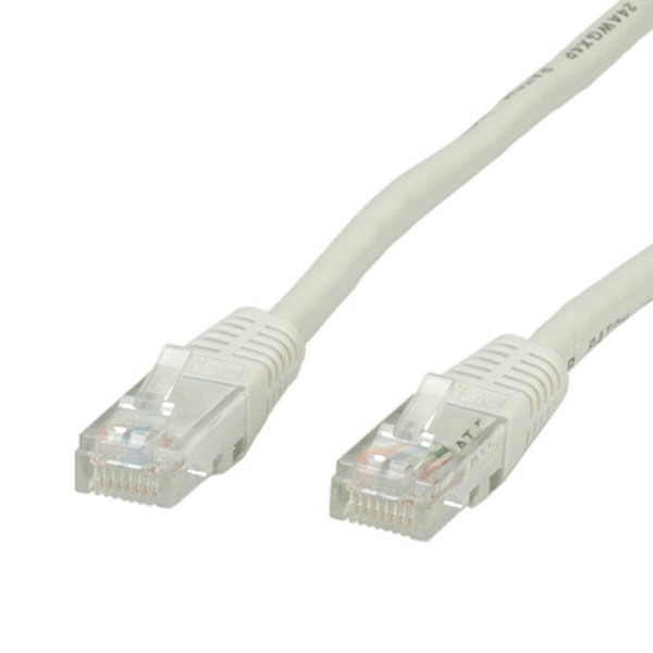 ITB ROS1402 2m Cat5e U/UTP (UTP) Grau Netzwerkkabel