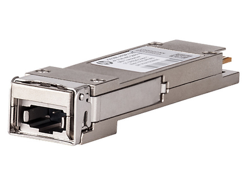 Hewlett Packard Enterprise X142 40G QSFP+ MPO SR4 40000Мбит/с QSFP+ 850нм Multi-mode network transceiver module